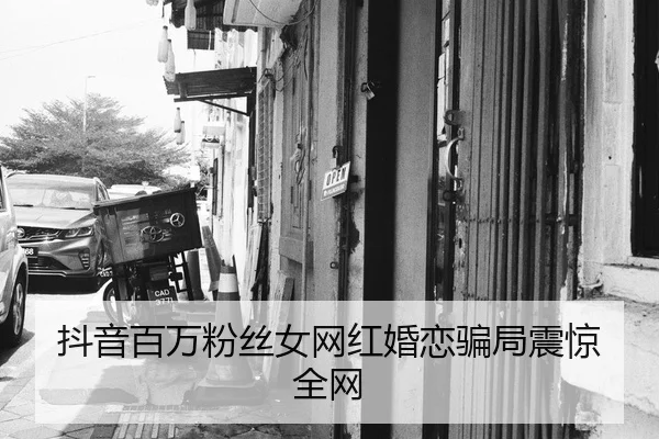 抖音百万粉丝女网红婚恋骗局震惊全网